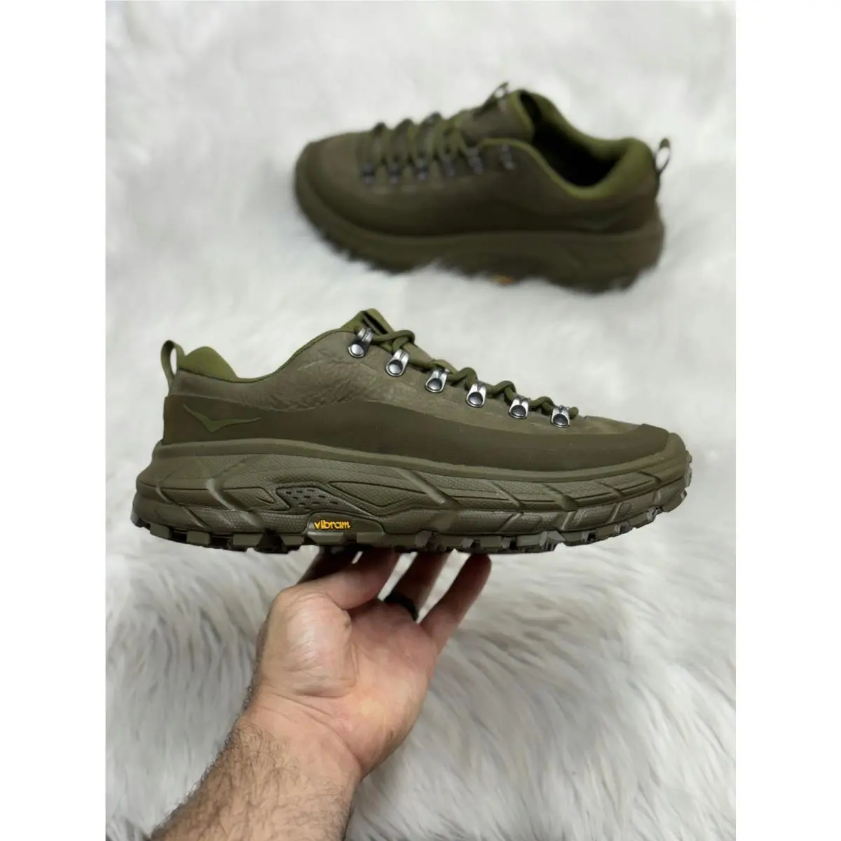 Hoka One Tor Summit Moss Green Spruce Green Mens 1147952-MPR Sz 8.5
