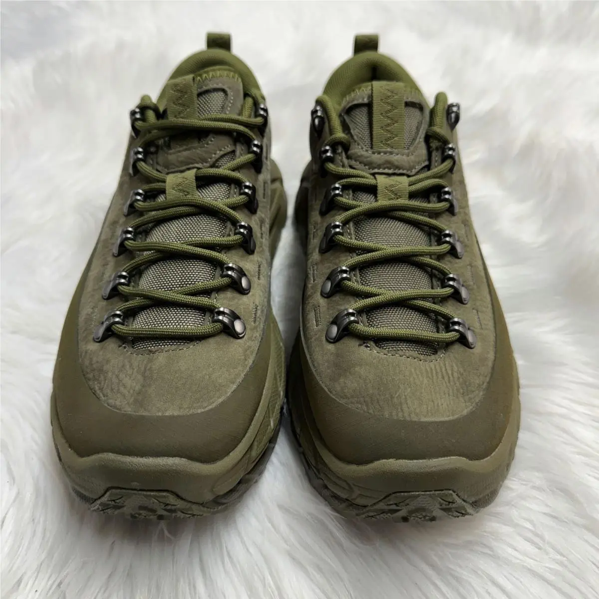 Hoka shoes - One Tor Summit Moss Green Spruce Green - 1147952-MPR - Green 7