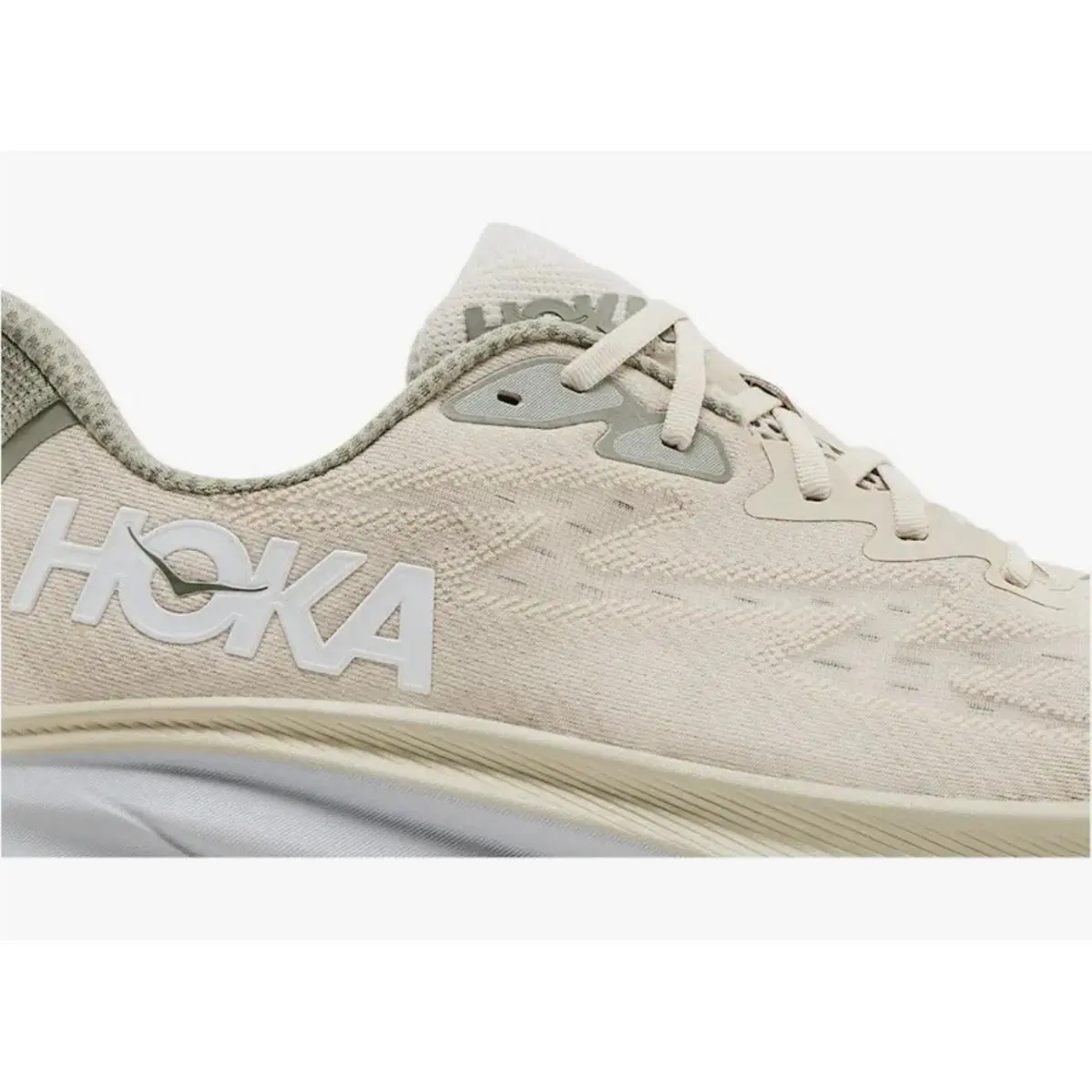 Hoka shoes - Hoka One One HOKA Clifton 9 - 1127895-OKB - Ivory 0
