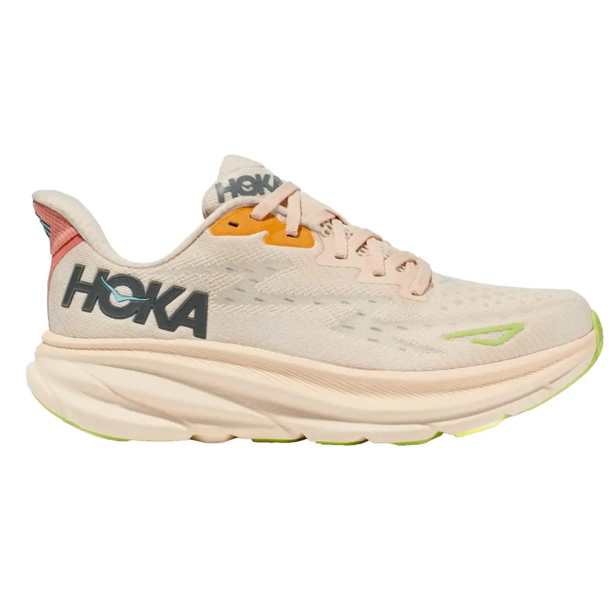 Hoka Women`s Clifton 9 Everyday Running 10.5 US Vanilla/astral Rare Color