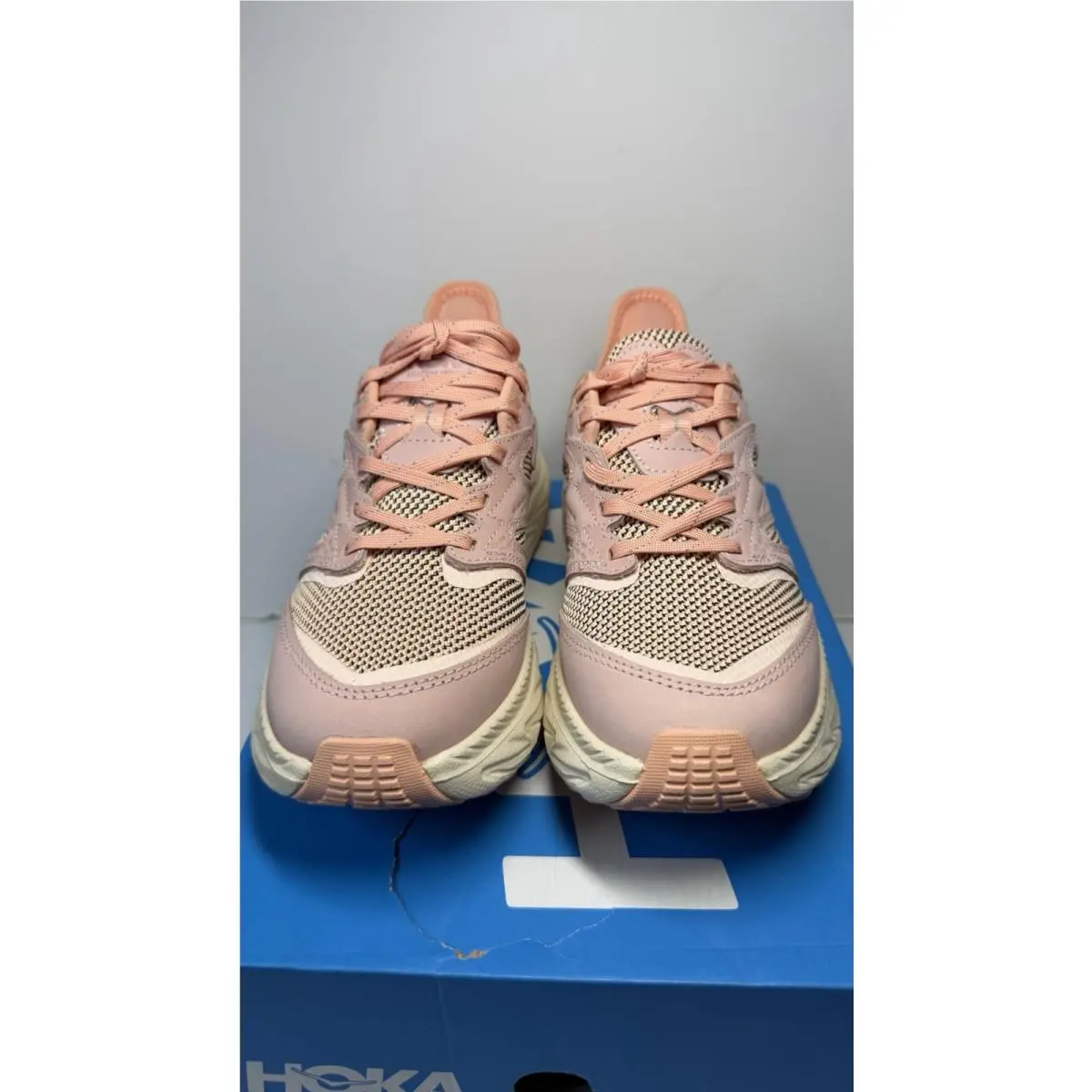 Hoka Women’s Anacapa 2 Freedom Hiking Shoes Size 6B Dawn Light/vanilla