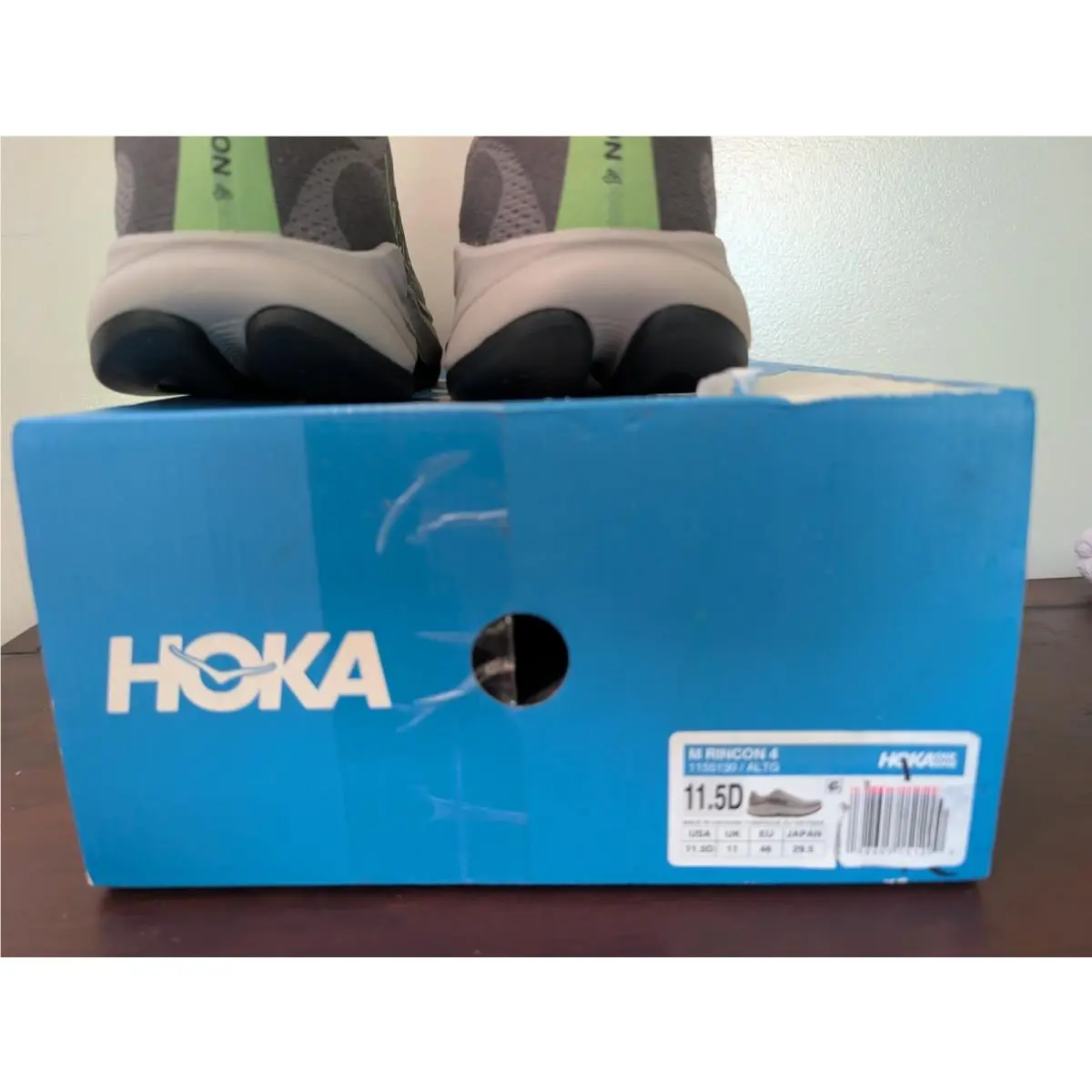 Hoka shoes - Rincon 4 - Rincon - 1147952-BBLC - Gray (UPC: 198605151200) 6