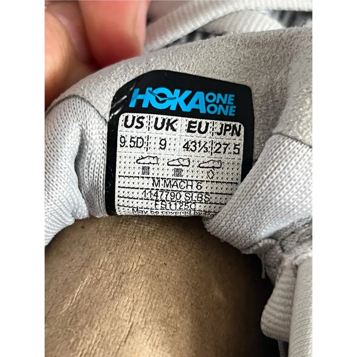 Hoka shoes - Hoka Mach 6 - Mach - Gray 7