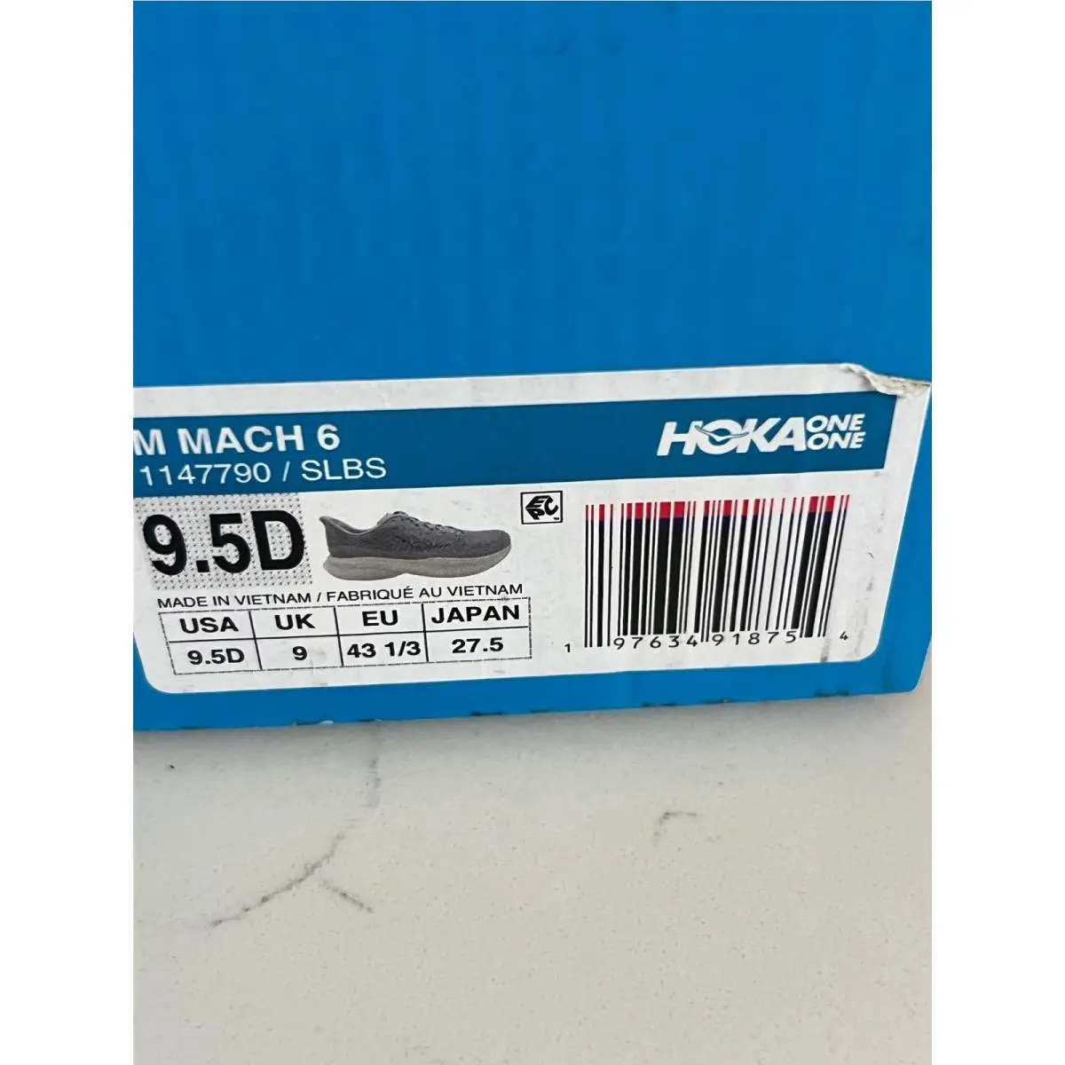 Hoka shoes - Hoka Mach 6 - Mach - Gray 1