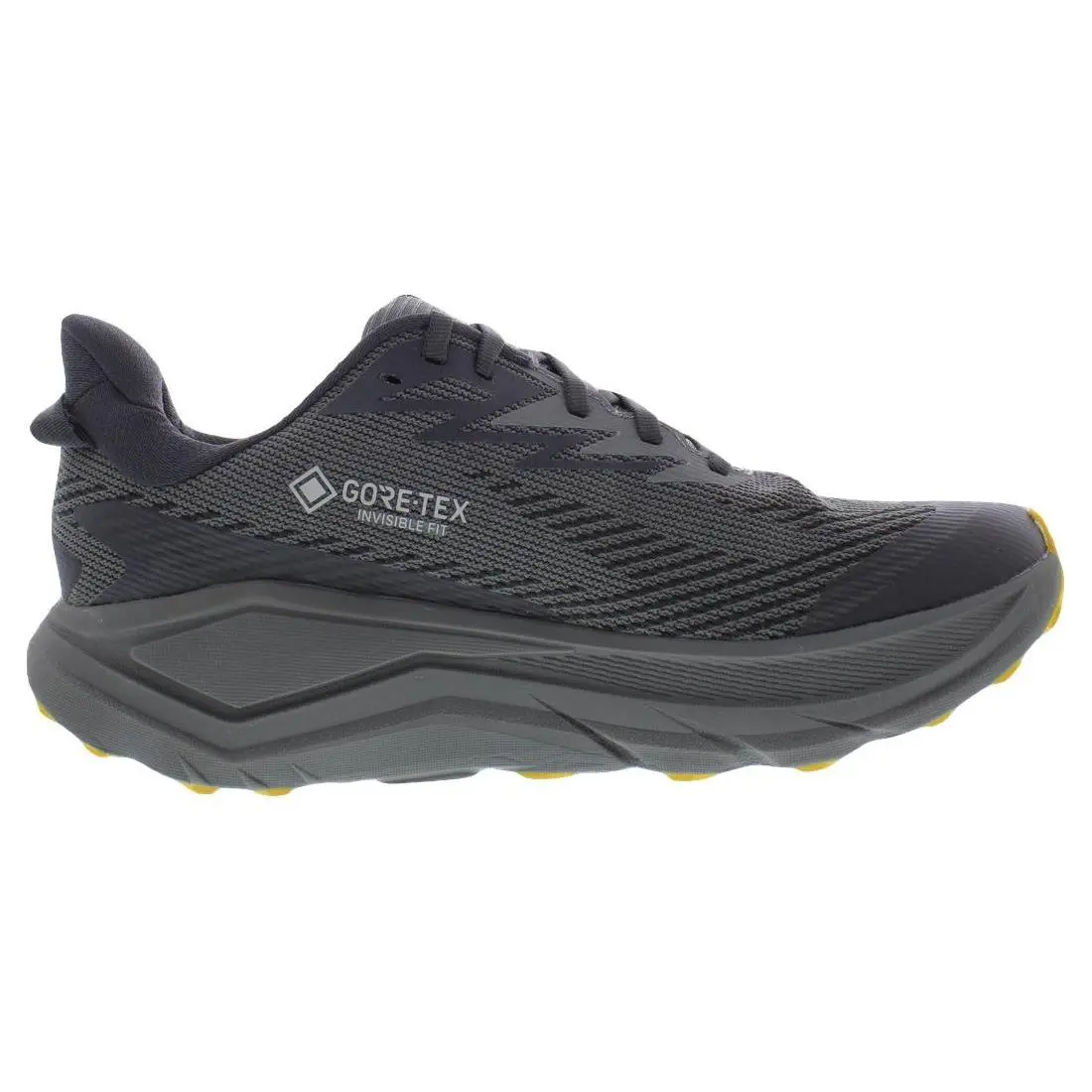 Hoka shoes - Asphalt Grey/Varsity Yellow, Main: Grey (UPC: 198605525827) 1