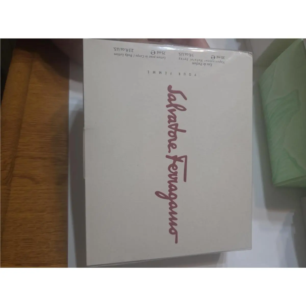 Vintage Salvatore Ferragamo Pour Femme Edp Gift Set Eva Stern Model Estate