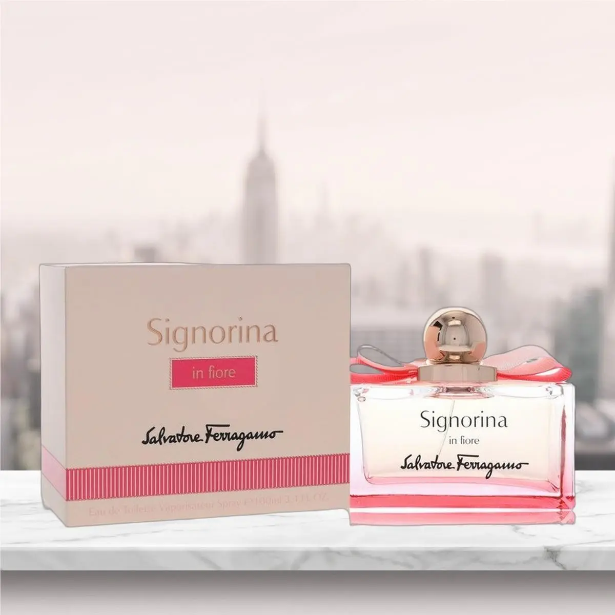 Signorina In Fiore Eau De Toilette Spray By Salvatore Ferragamo - 3.4 oz
