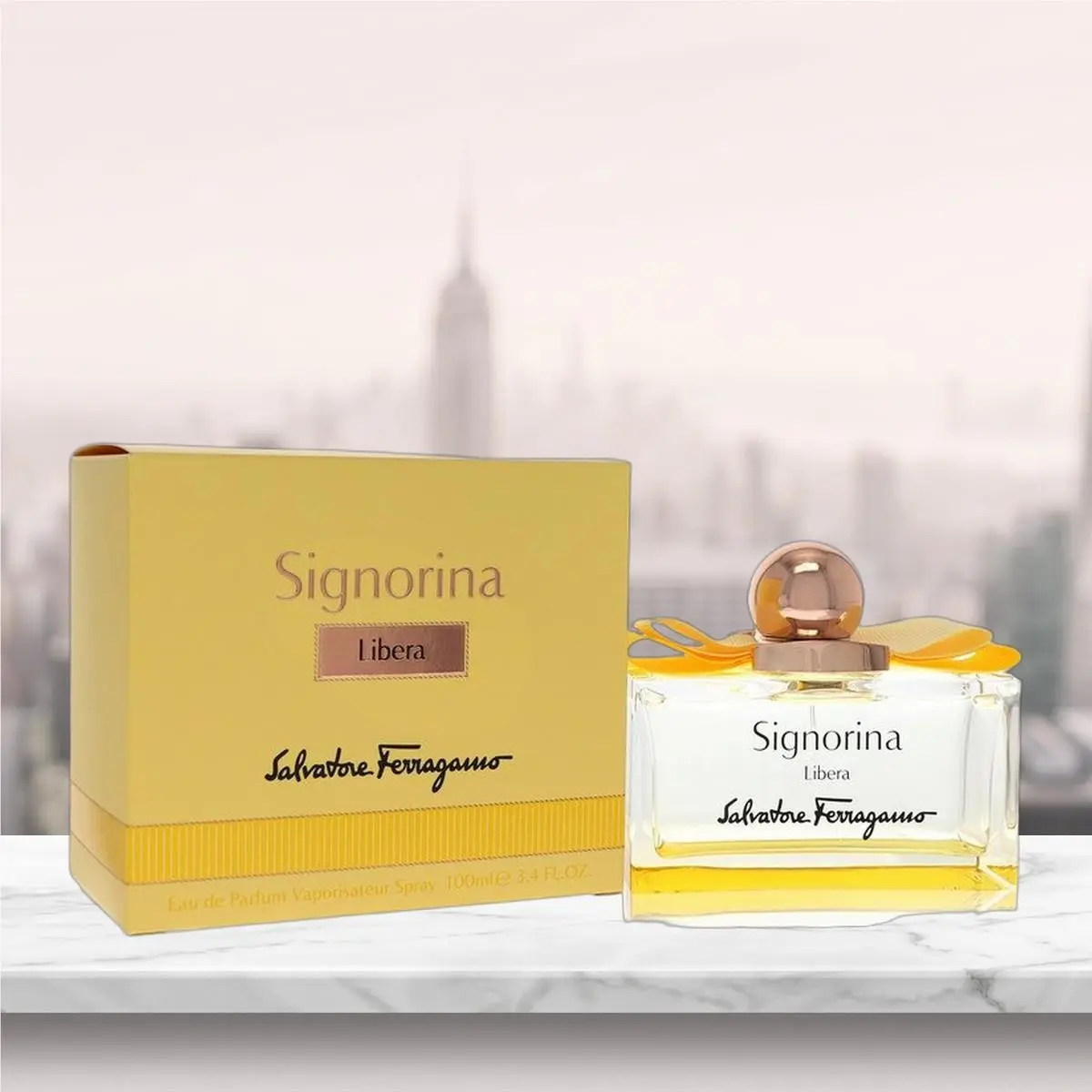 Signorina Libera Eau De Parfum Spray By Salvatore Ferragamo - 3.4 oz