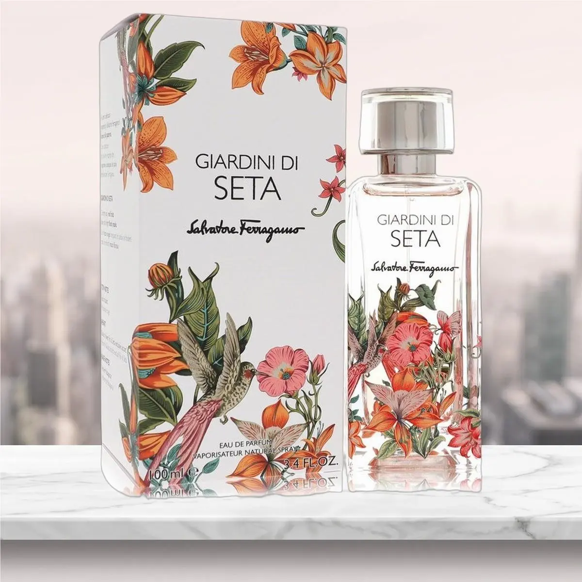 Giardini Di Seta Eau De Parfum Spray Unisex By Salvatore Ferragamo - 3.4 oz