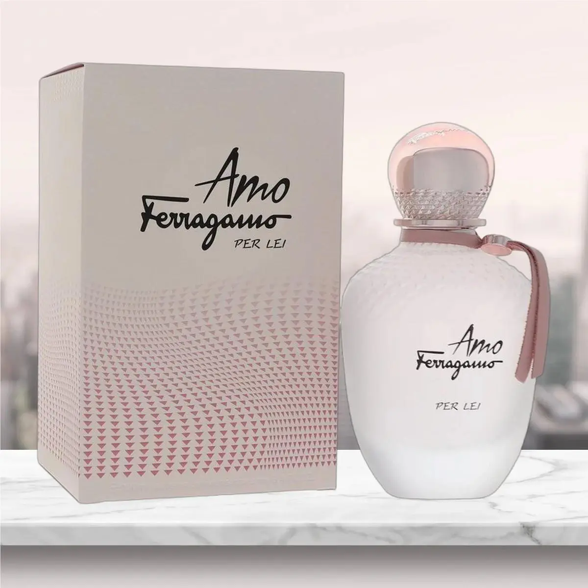 Amo Ferragamo Per Lei Eau De Parfum Spray By Salvatore Ferragamo - 3.4 oz