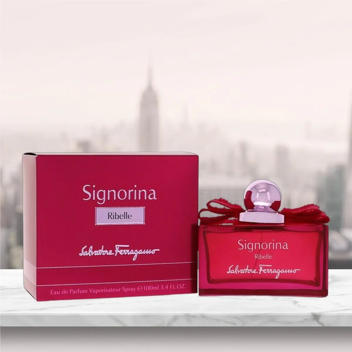 Signorina Ribelle Eau De Parfum Spray By Salvatore Ferragamo - 3.4 oz