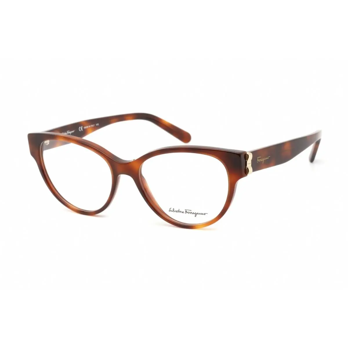 Salvatore Ferragamo SF2863-214-53 Eyeglasses Frame Size 53mm 16mm 140mm Tortois