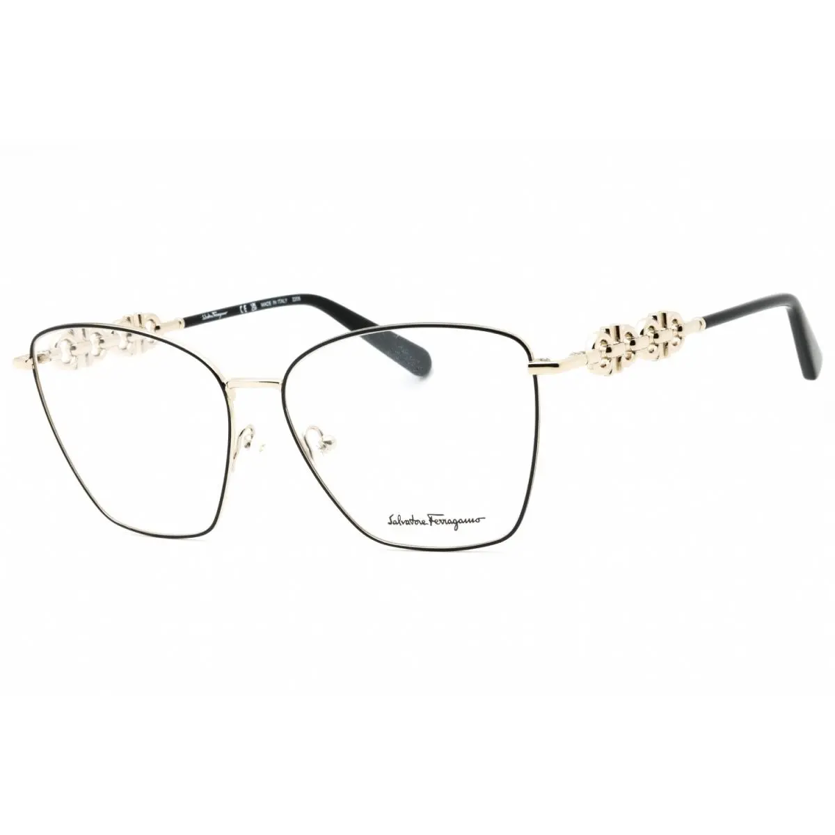 Salvatore Ferragamo SF2217-703-57 Eyeglasses Frame Size 57mm 14mm 145mm Goldbla
