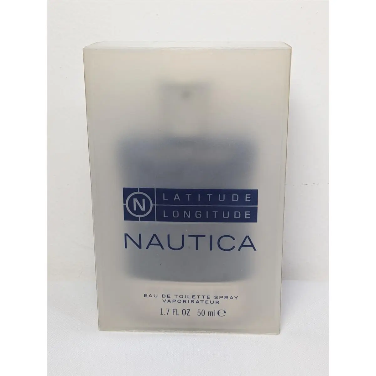 Latitude Longitude Fragrance Men Edt Spray 1.7oz 50ml Blue Vintage by Nautica