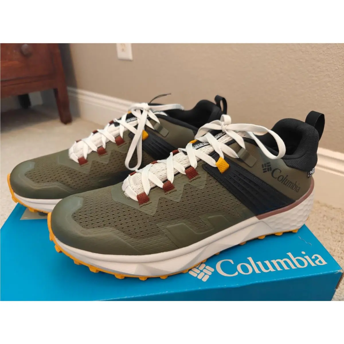 Columbia shoes - Facet 75 Outdry - Facet Outdry - BM8538-383 - Green and Black (UPC: 195978772438) 0