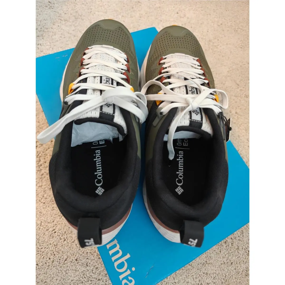 Columbia shoes - Facet 75 Outdry - Facet Outdry - BM8538-383 - Green and Black (UPC: 195978772438) 3