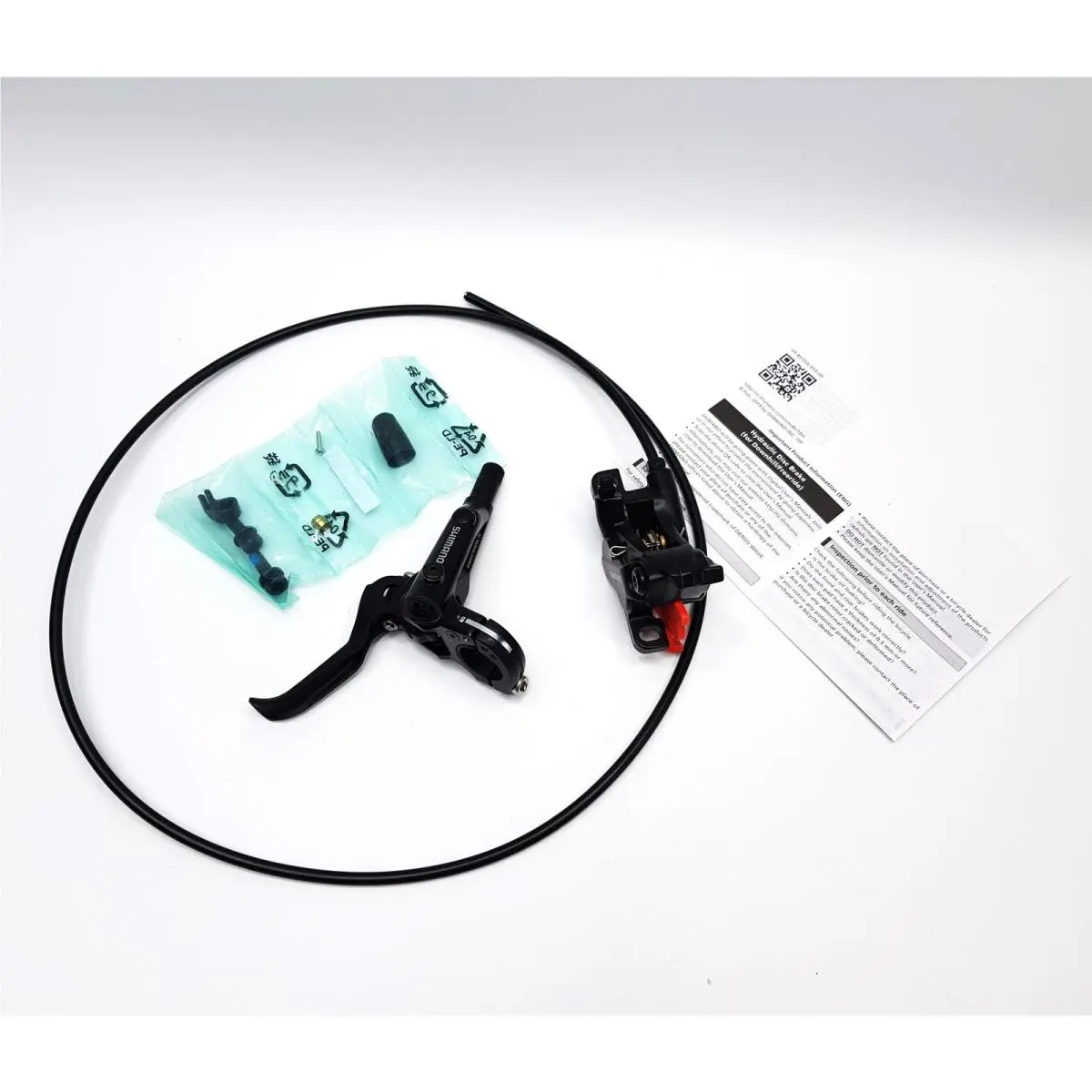 Shimano Deore BR-MT520 BL-MT501 Hydraulic Disc Brake Set F R EMT501EJLFPMA100