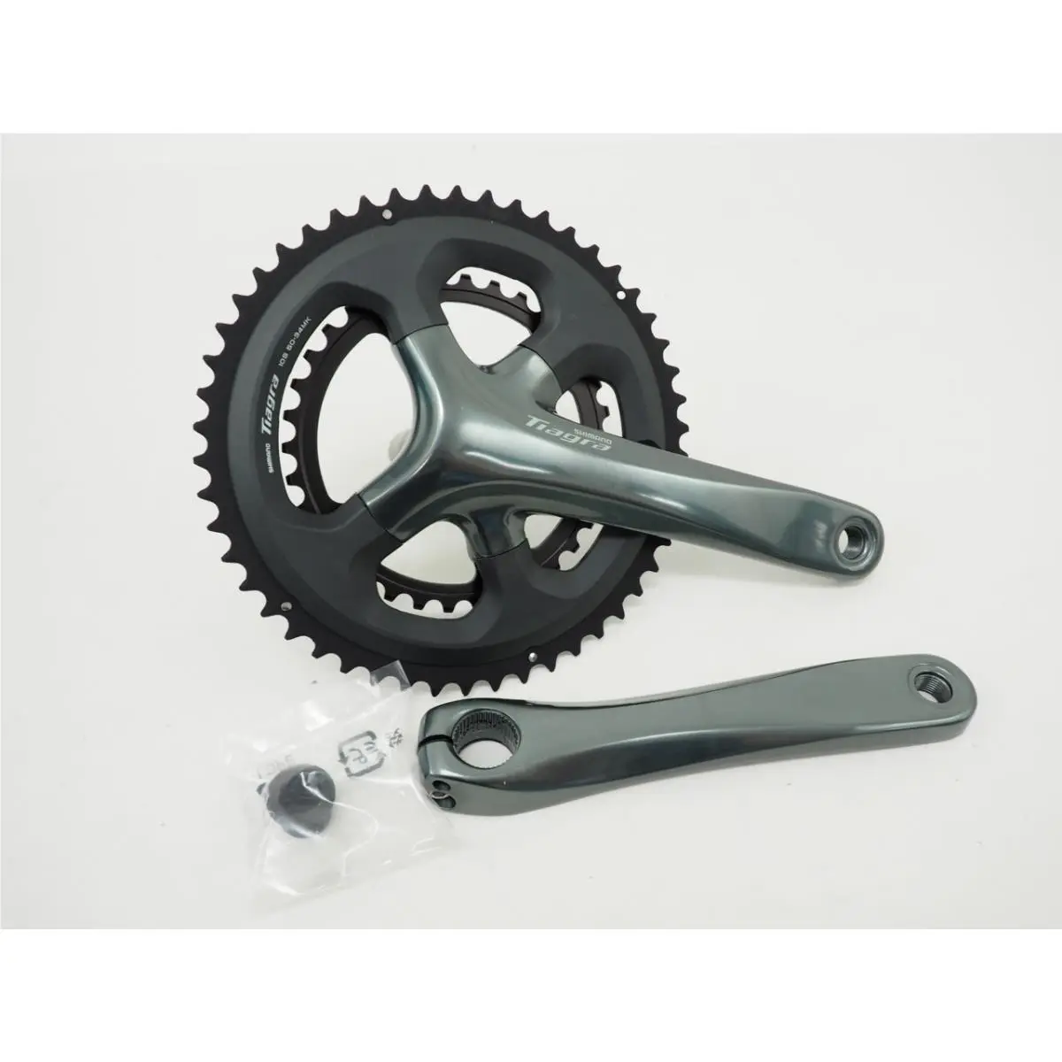 Shimano Tiagra FC-4700 Road Bicycle Crankset 50-34T 175mm Silver 2x10 Speed