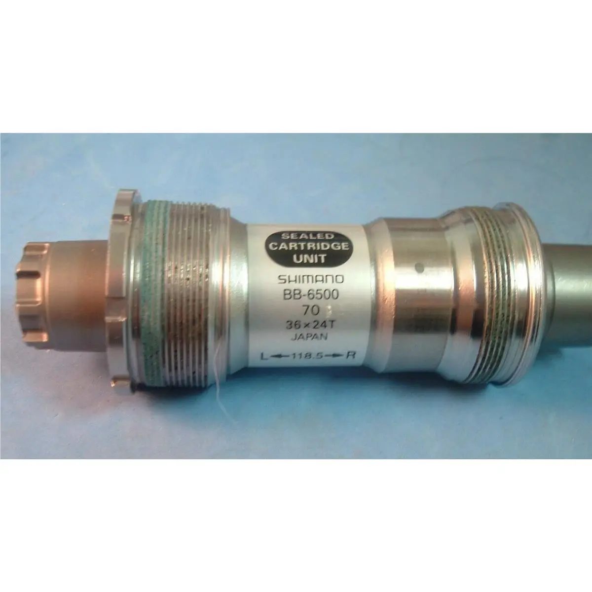 Shimano Ultegra BB-6500 Cartridge New/nos Bottom Bracket-70x118.5MM-Ital- Mint