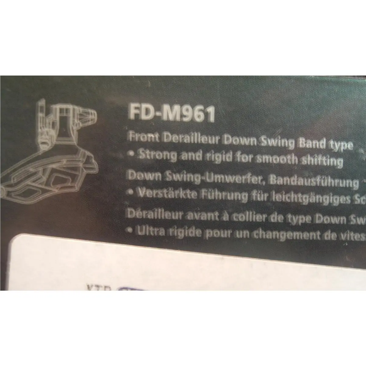 Shimano  - XTR - XTR - FD-M961 - Grey & Chrome 9