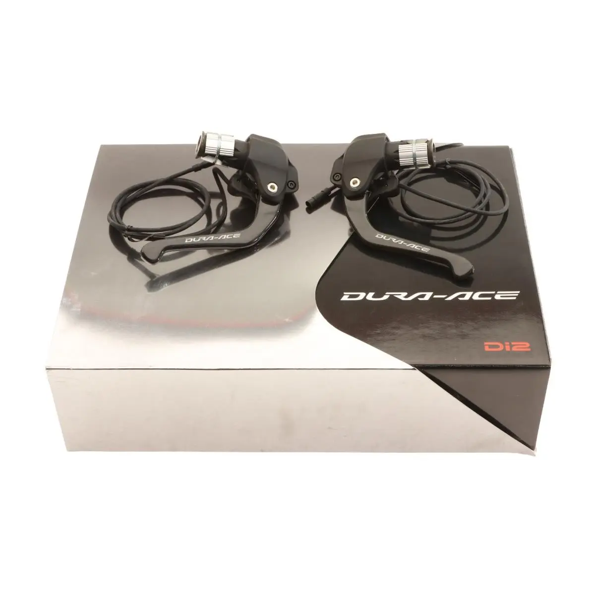 Shimano Dura-ace ST-9071 Di2 TT Brake/shift Levers Cables 2x11S Gray/black