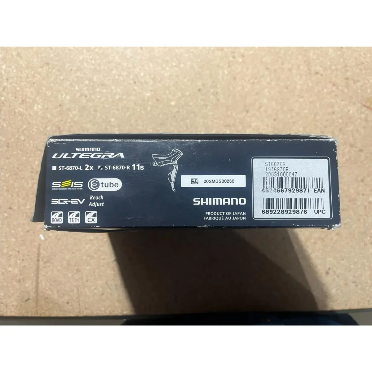 Shimano  - Shimano Ultegra - Ultegra - ST-6870 - Black (UPC: 689228936423) 0