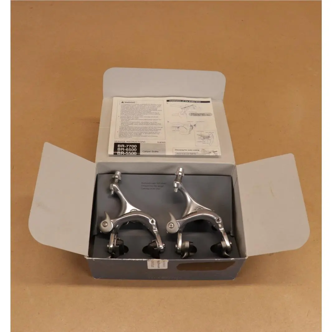 Shimano Ultegra BR-6500 Front and Rear Road Rim Brake Calipers Silver Nos