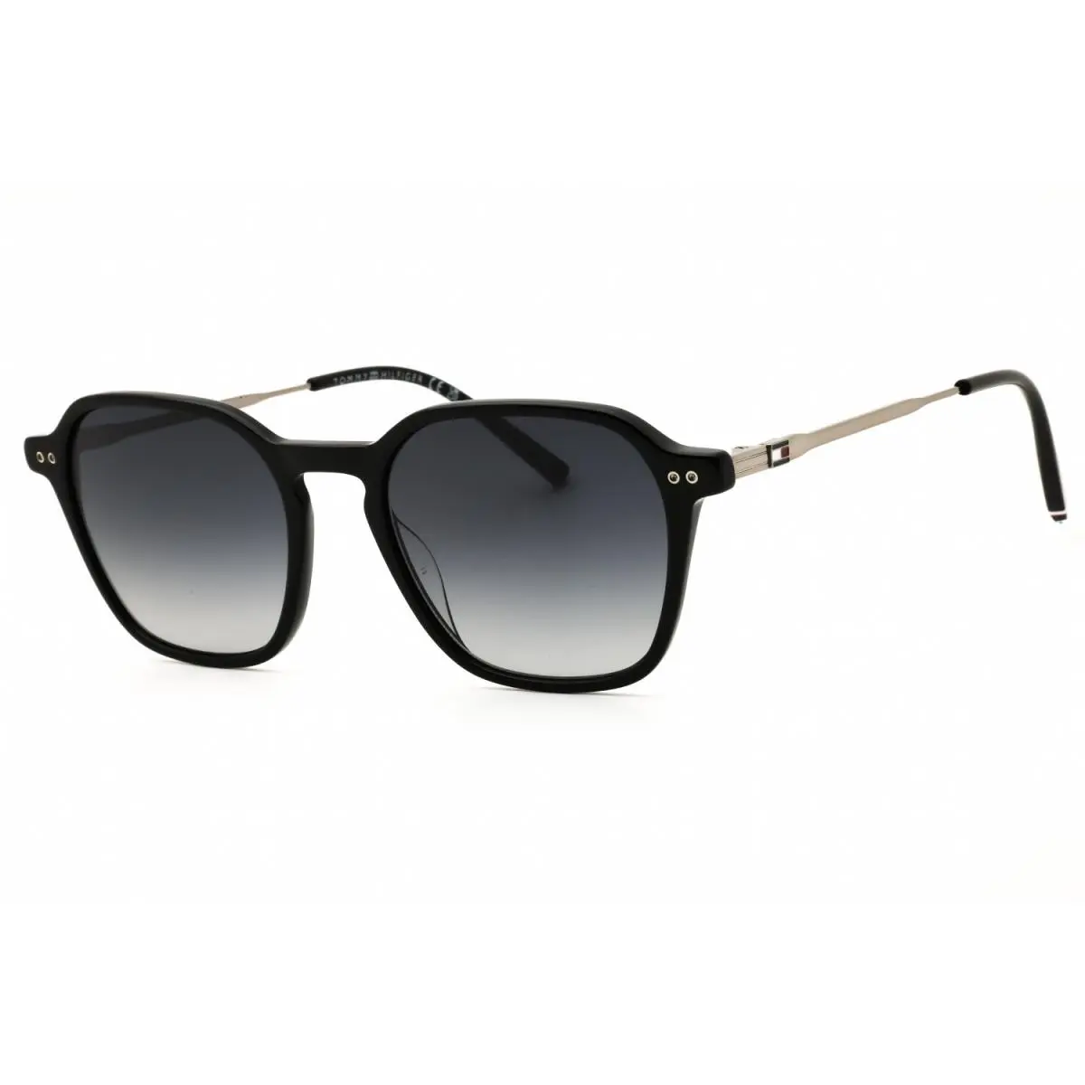 Tommy Hilfiger TH 2132 S 0807 9O Sunglasses Black Frame Gray Lenses 53mm