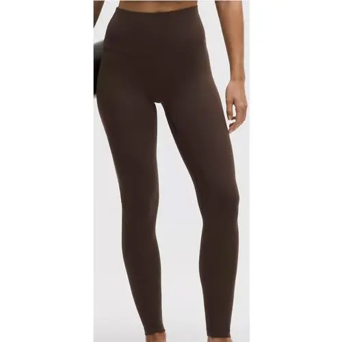 Lululemon High Rise Yoga Pants 28 Brown Women`s Sizes 2-10 W/ Tags