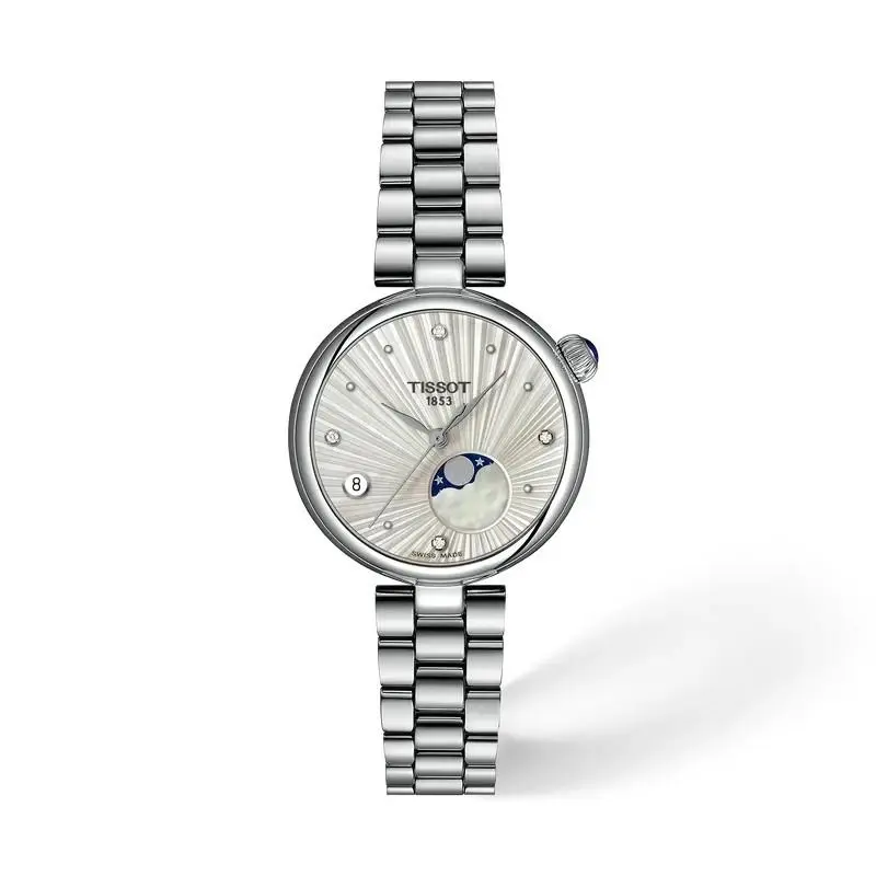 Tissot Desir 29.6mm Silver Dial Stainless Steel Watch T1522231103600
