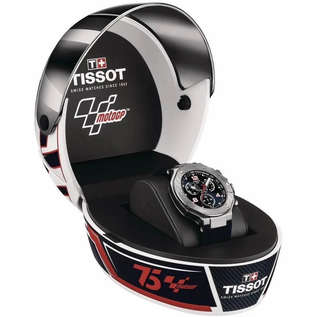 Tissot T-race Chronograph Blue Dial Quartz Men`s Watch T141.417.17.047.00