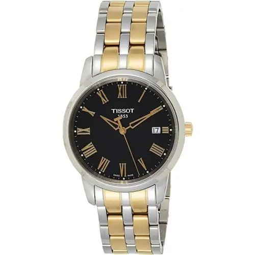 Tissot Men`s T0334102205301 Classic Dream Display Swiss Quartz Two-tone Watch