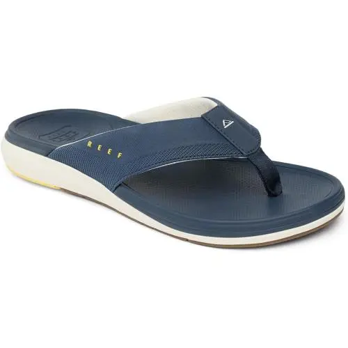Men`s  Cushion Norte Extra Cushion Flip Flop Sandal CJ6749 Navy/white New by Reef