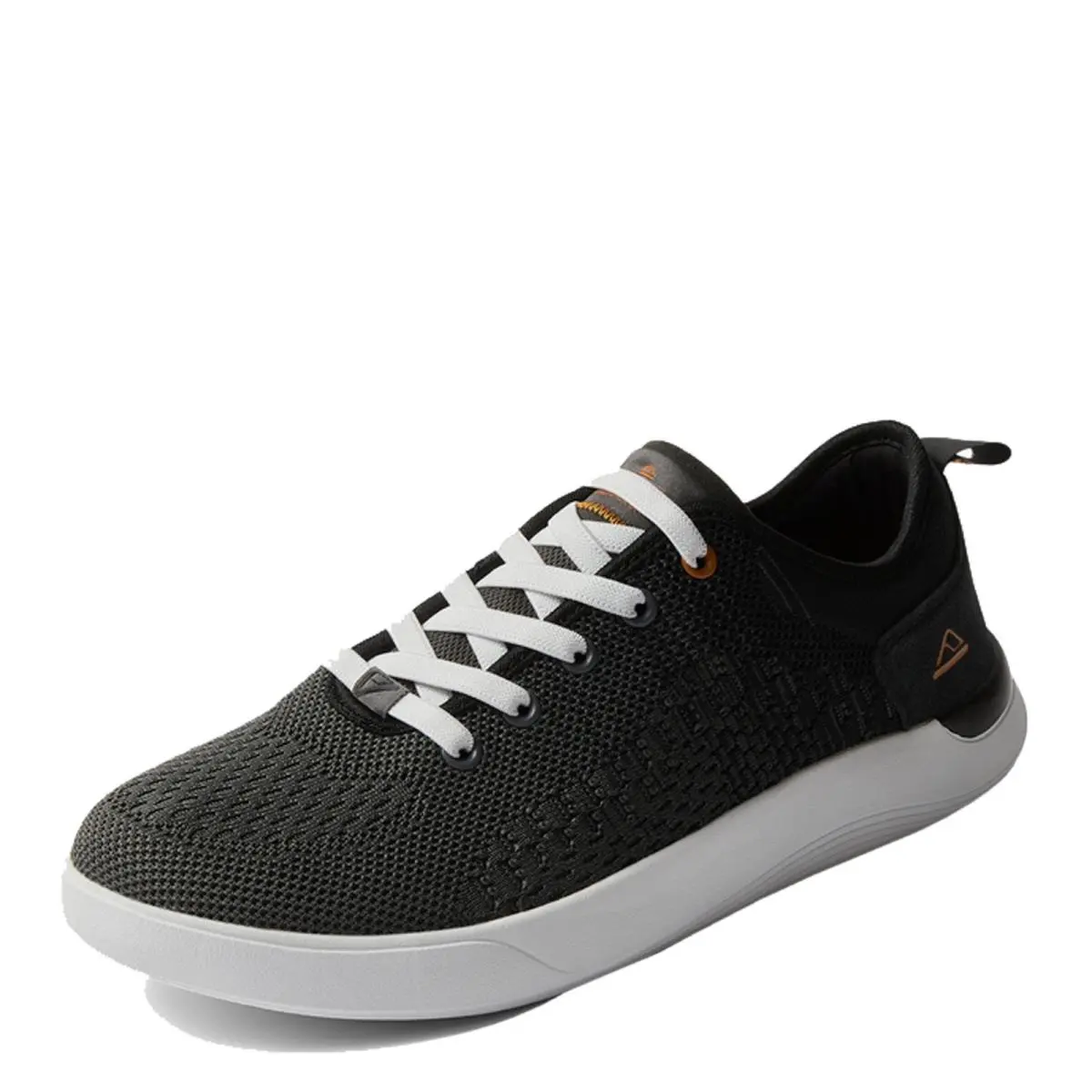 Men`s Reef Swellsole Neso Slip-on Sneaker CJ8421 Black/white Fabric