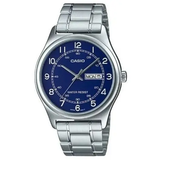 Casio MTP-V006D-2BUDF Mens Watch Wristwatch Timepiece For Everyday Wear