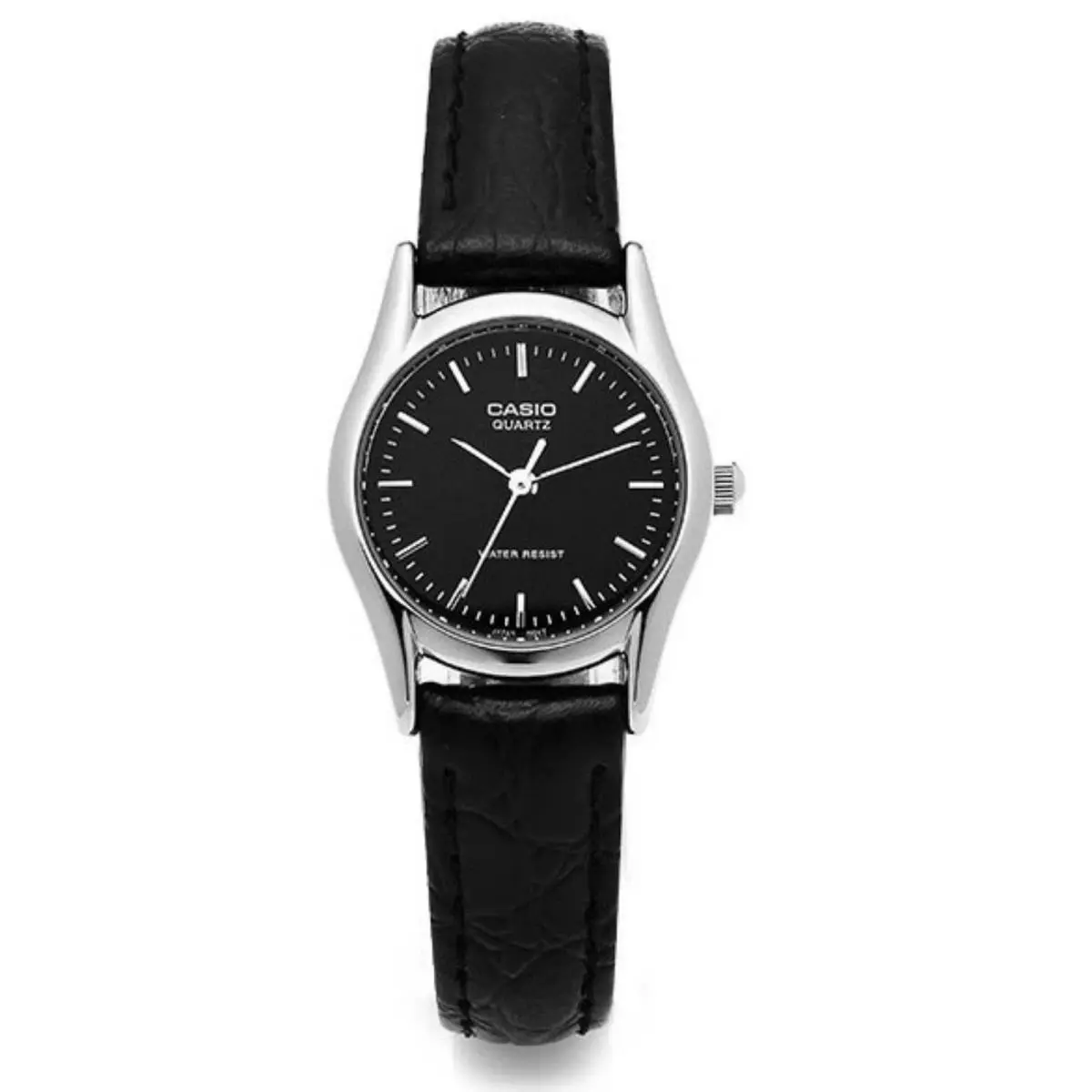 Casio Women’s Black Analog Watch with Black Dial - LTP-1094E-1ARDF