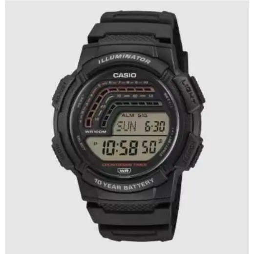WS-1800-1AV Digital Watch Wristwatch Timepiece For Everyday Wear by Casio