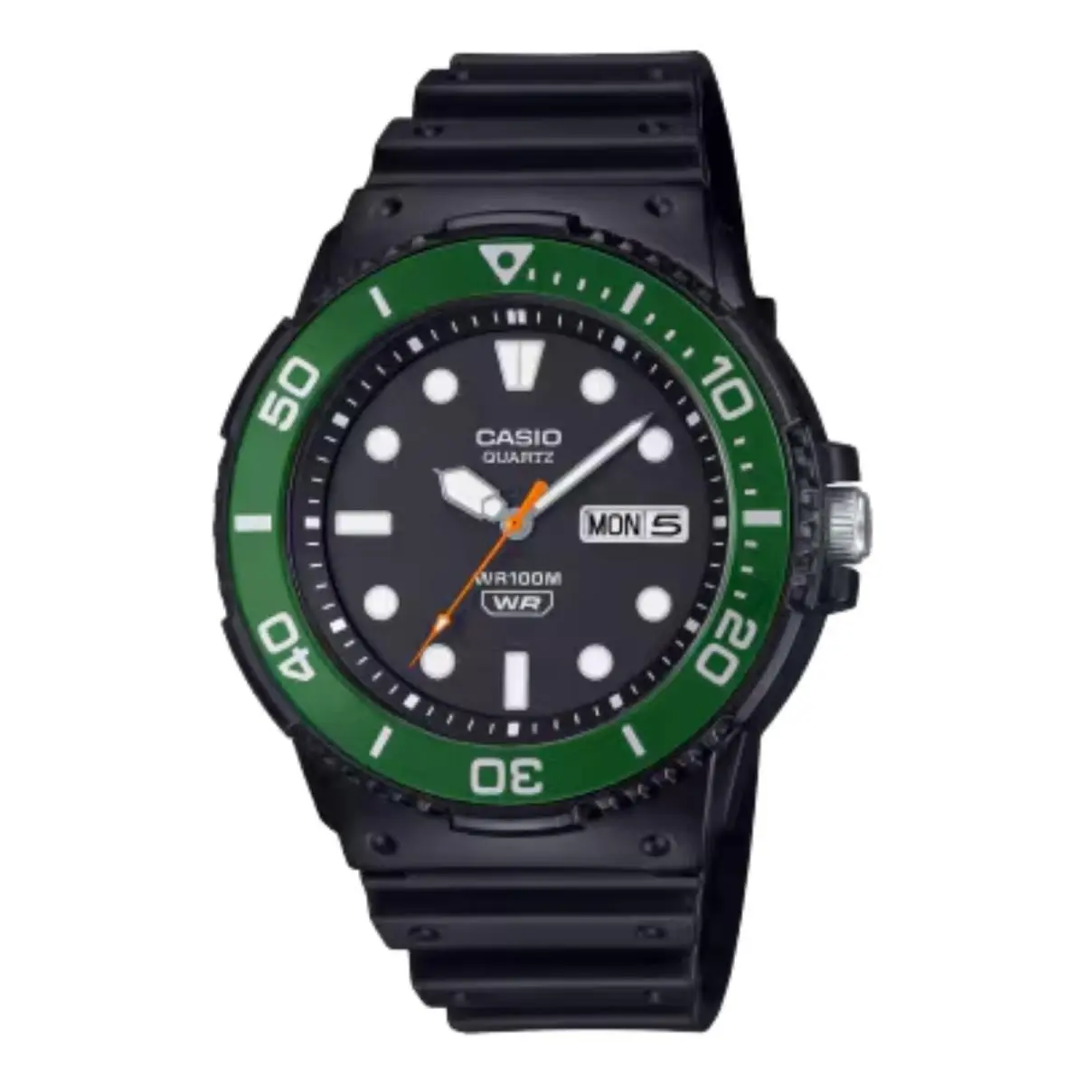 Casio Men’s Black Analog Watch with Black Dial - MRW-230H-1E3VCF