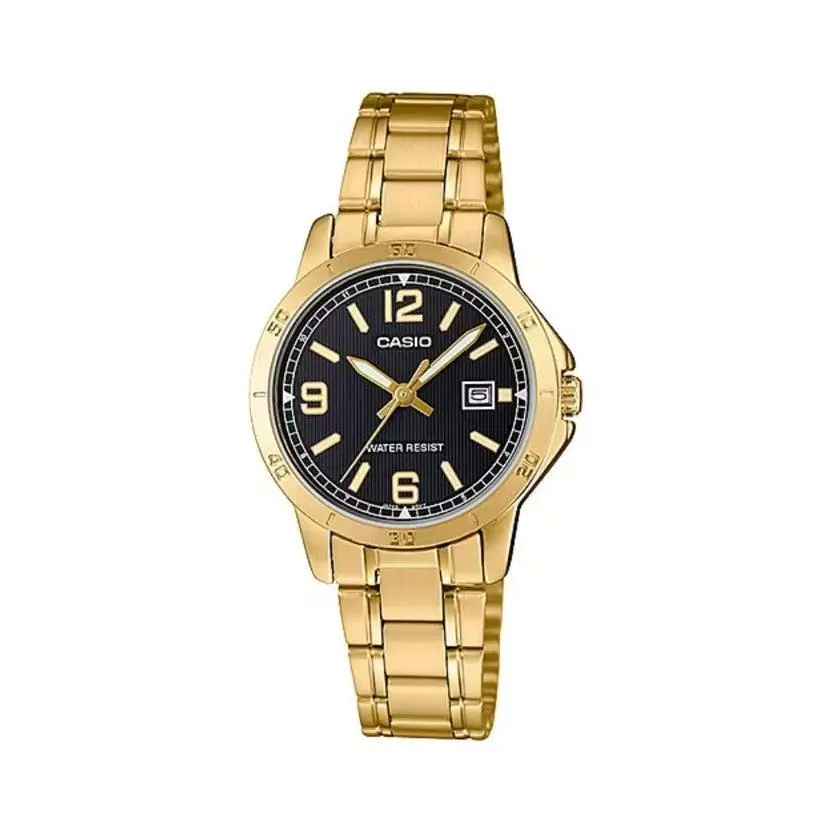 Casio LTP-V004G-1BUDF Ladies Watch Wristwatch Timepiece For Everyday Wear
