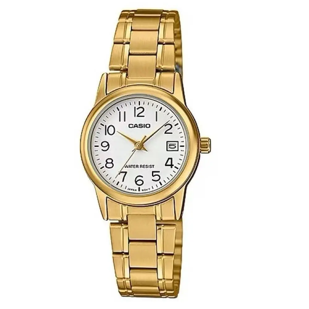 Casio Women`s LTPV002G-7B Gold Stainless-steel Quartz Watch