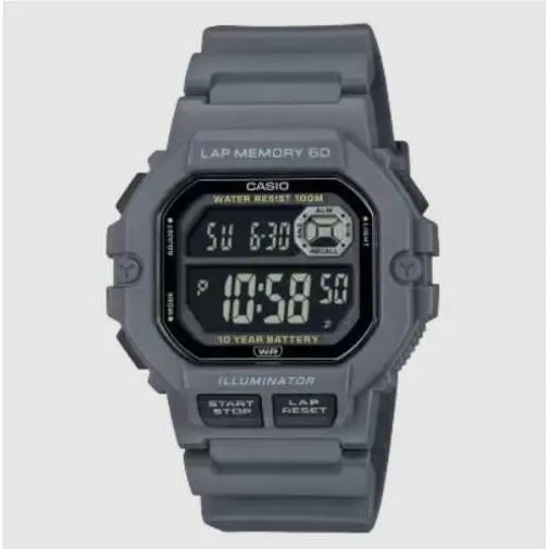 WS-1400H-8BV Watch DIGITAL60 Lap Memory 100M Wristwatch Timepiece by Casio