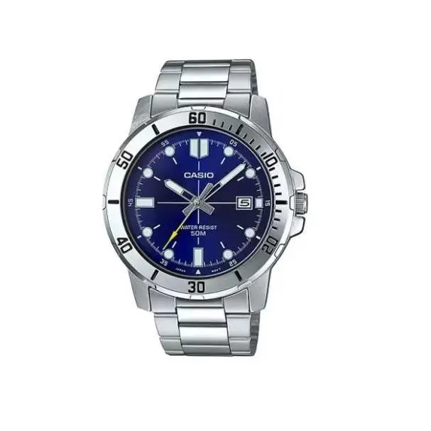 Casio MTP-VD01D-2E Men Watch Wristwatch Timepiece For Everyday Wear