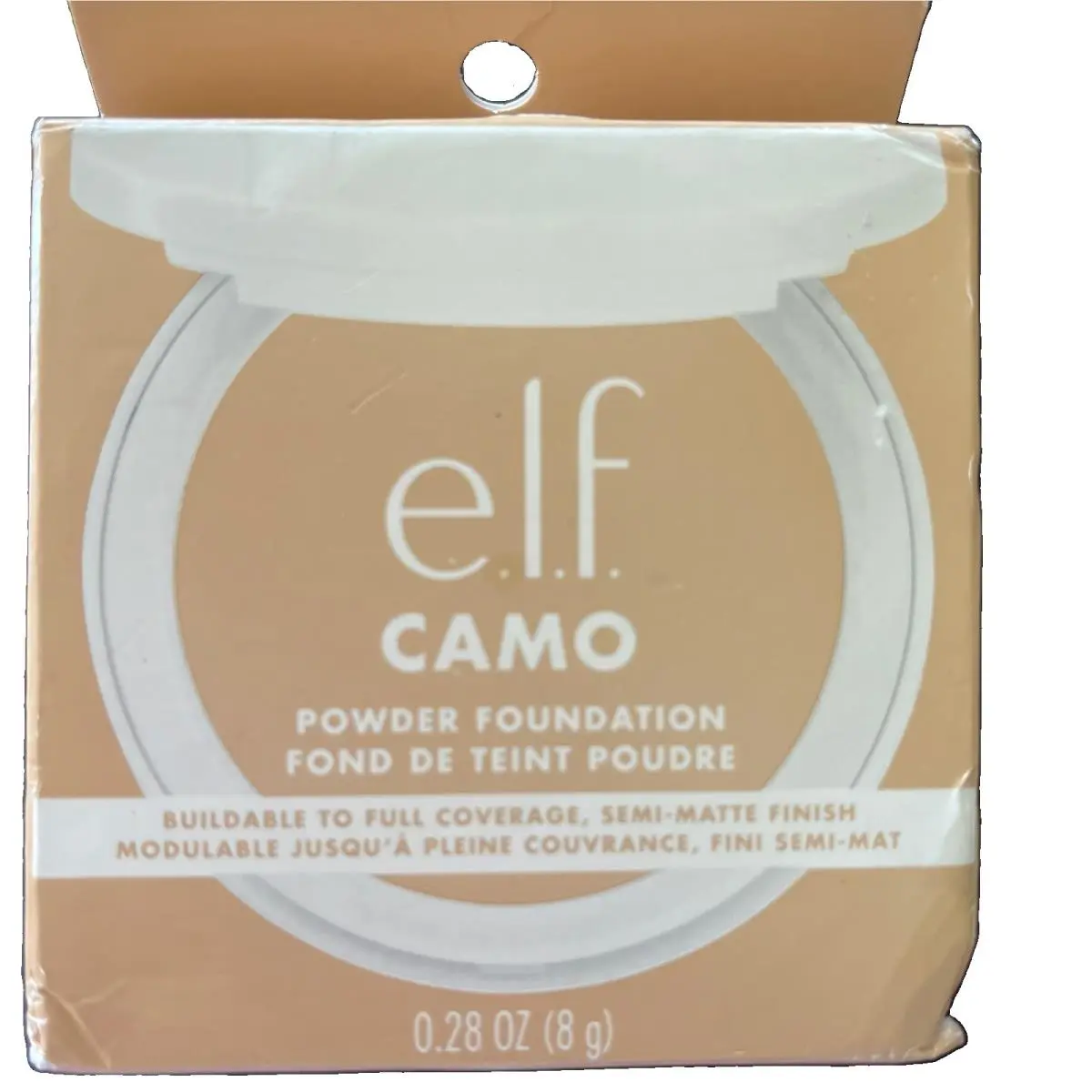 E.l.f. Elf Light 280 N Camo Powder Foundation Semi-matte Finish Buildable by e.l.f. Cosmetics