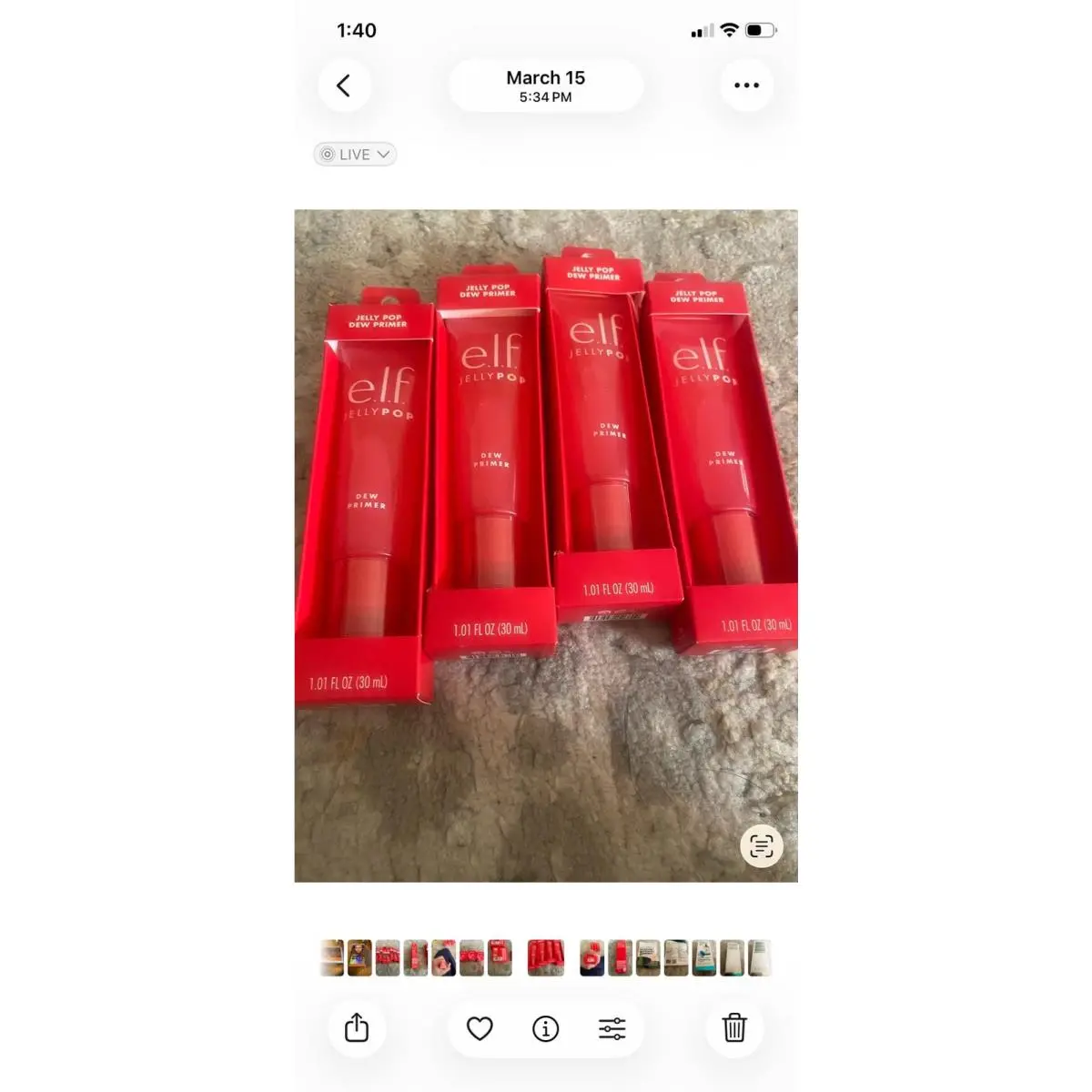 E.l.f. Jelly Pop Dew Primer 1.01 fl oz