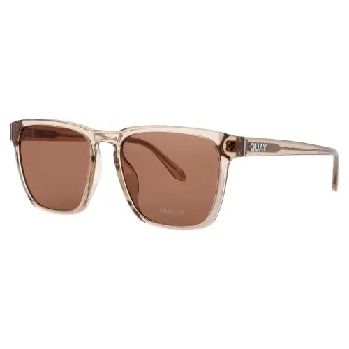 Quay UNPLUGGED-78614 Sunglasses Sun Glasses Oat/bpol Oatmeal 56mm