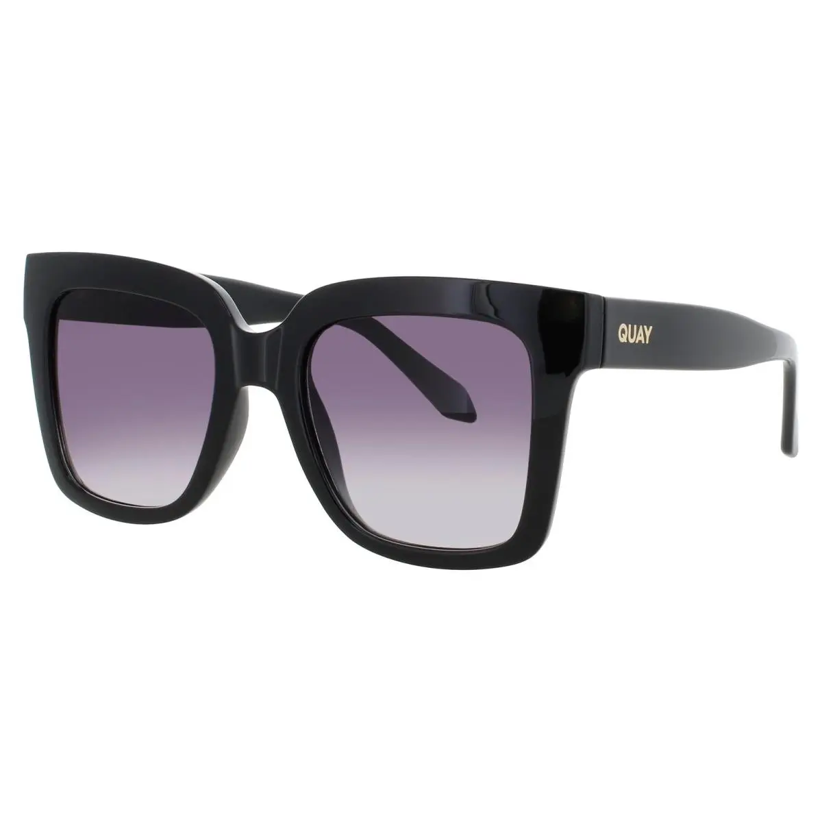 Quay ICY-37390 Sunglasses Sun Glasses Blk/fade Black 52mm