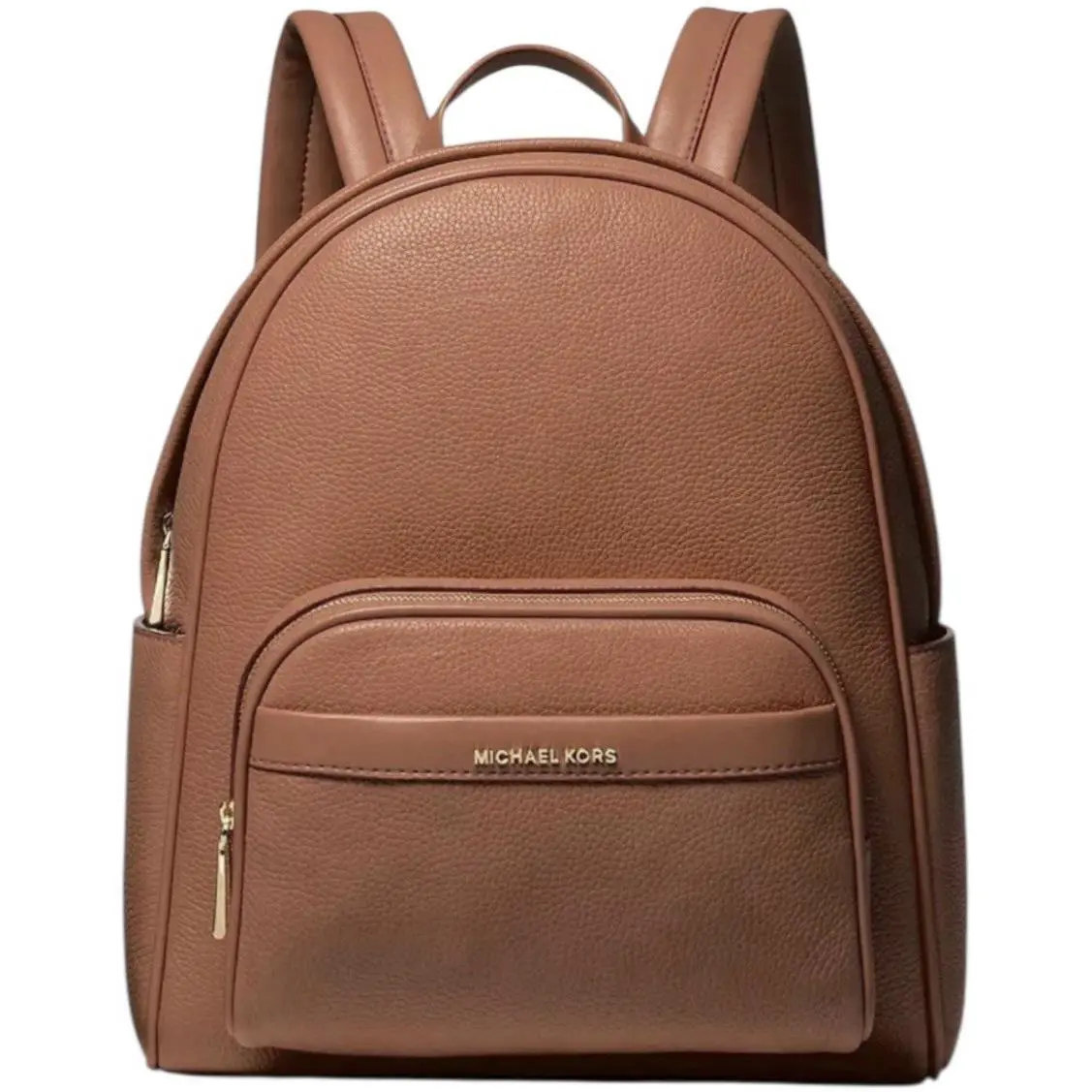 Michael Kors Bex Medium Pebble Leather Brown Backpack Luggage