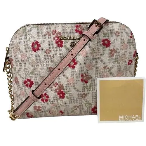 Michael Kors Cindy Women`s Dome Crossbody Bag Signature MK Floral