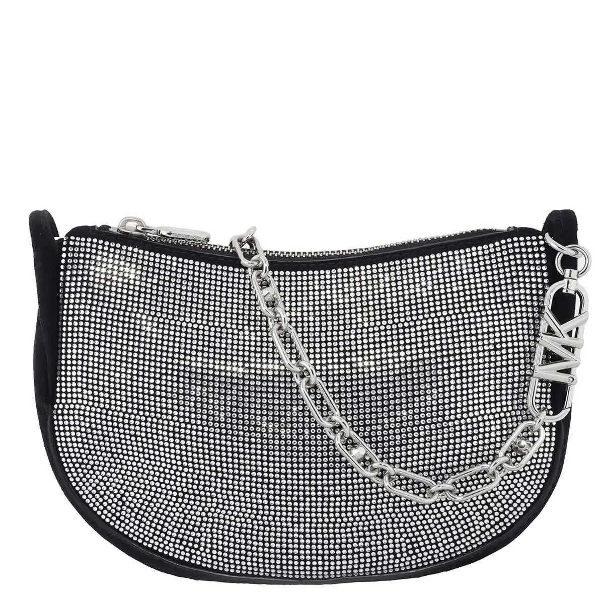 Small Kendall Embellished Suede Shoulder Bag 32H3S8NC1S-001 by Michael Kors