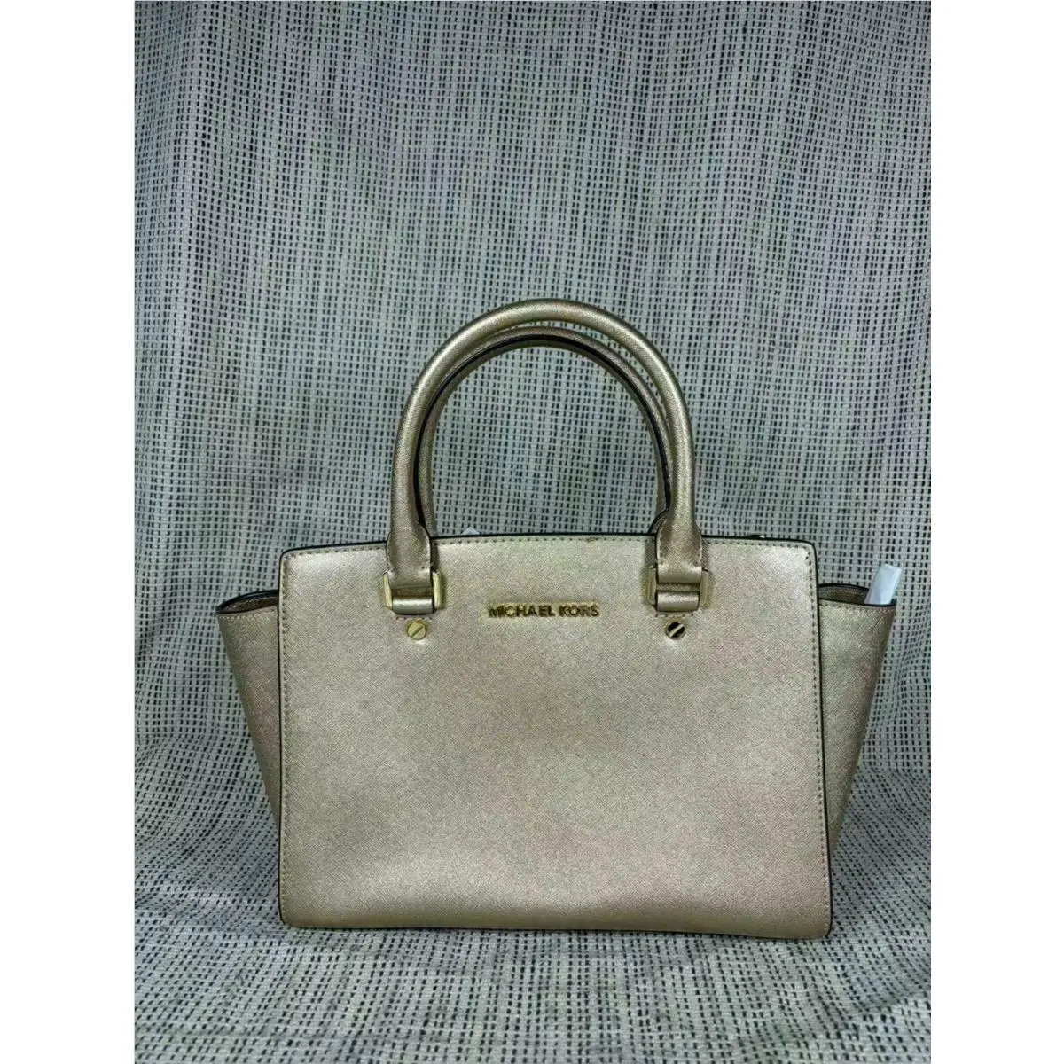 Michael Kors Selma Ladies Medium Mai Langjin Cow Split Leather Bag 30H4MLMS2M
